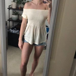 Off the shoulder old navy top